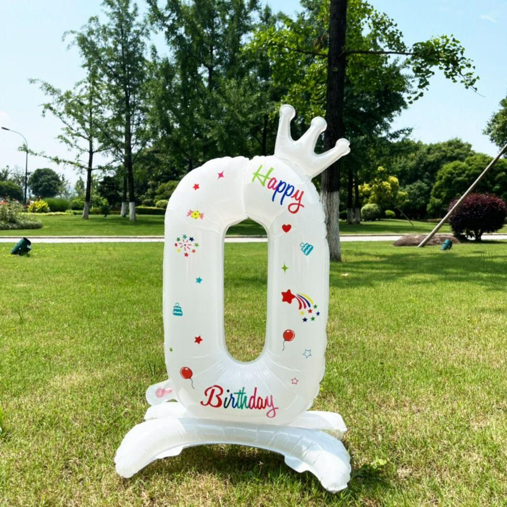 Decoration Outdoor Decor Happy Birthday Party Baby Gift Birthday Balloons Foil Balloons Anniversary