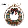 Christmas Wall Hanging Decor Ocean Themed Ornaments Lighthouse/Wreath/Santa Claus/Xmas Tree/Snowman/Deer Holiday Party Ornaments Decor Acrylic Tree