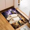 1PC Custom Name Electric Football Player Theme Floor Mat Ideal for Living Room, Game Rooms, Office, Bedroom,Floor Mat Playful Design236