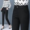 Slim Skinny High Waist Elastic Pencil Pants Overiszed Women Ankle-length Trousers Casual Spring Office Formal Pantalon