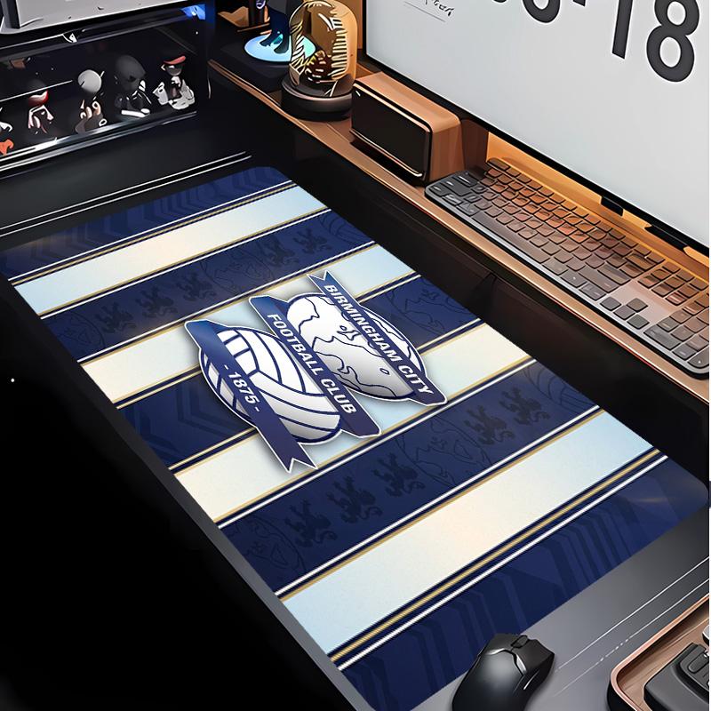 Birmingham City Football Pattern Mouse Pad Non?Slip Rubber Base Gaming Mousepad For Desk Office Home