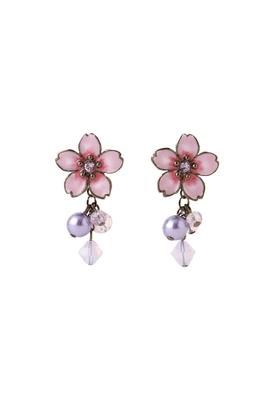 Серьги с мотивом цветущей сакуры SAME1497 XV [Anna Sui]
