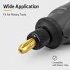 10Pcs 0.5-3.2mm Brass Drill Chuck Power Tool Accessory  For Power Rotary Tools and Electric Grinders