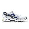 Mizuno Wave Rider 10 Удобные Универсальные Амортизирующие Прочные Низкие Повседневные Кроссовки для Бега Унисекс кроссовки Белый Синий D1GA210406
