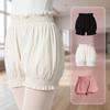High Waist Ballet Shorts Elastic Waistband Bubble Pants Pilates Safety Pants  Dance Training