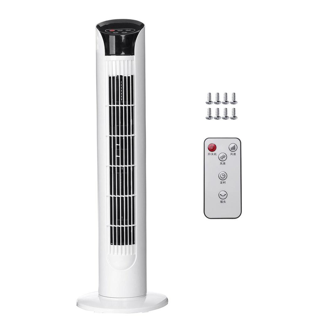 220V Conditioning Ventilator Air Conditioner Cooling Fan Air Cooling Tower Floor Bladeless Fan Electric Fan Remote Timer