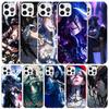 Чехол-бампер Albedo Overlord Аниме для iPhone 16 17 Air 15 14 Pro Max 16E Чехол для телефона 13 Mini 12 11 7 SE 8 с принтом Подходящие чехлы