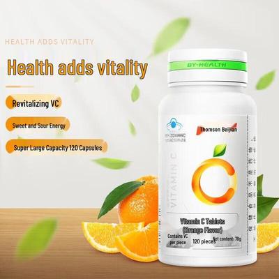 BYHEALTH Витамин C, жевательные таблетки, апельсиновый вкус