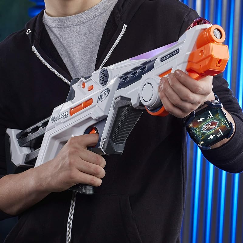 Hasbro nerf laser ops pro delta burst E2279 Оригинальный продукт ЛАЗЕР Оснащен технологией TAG®