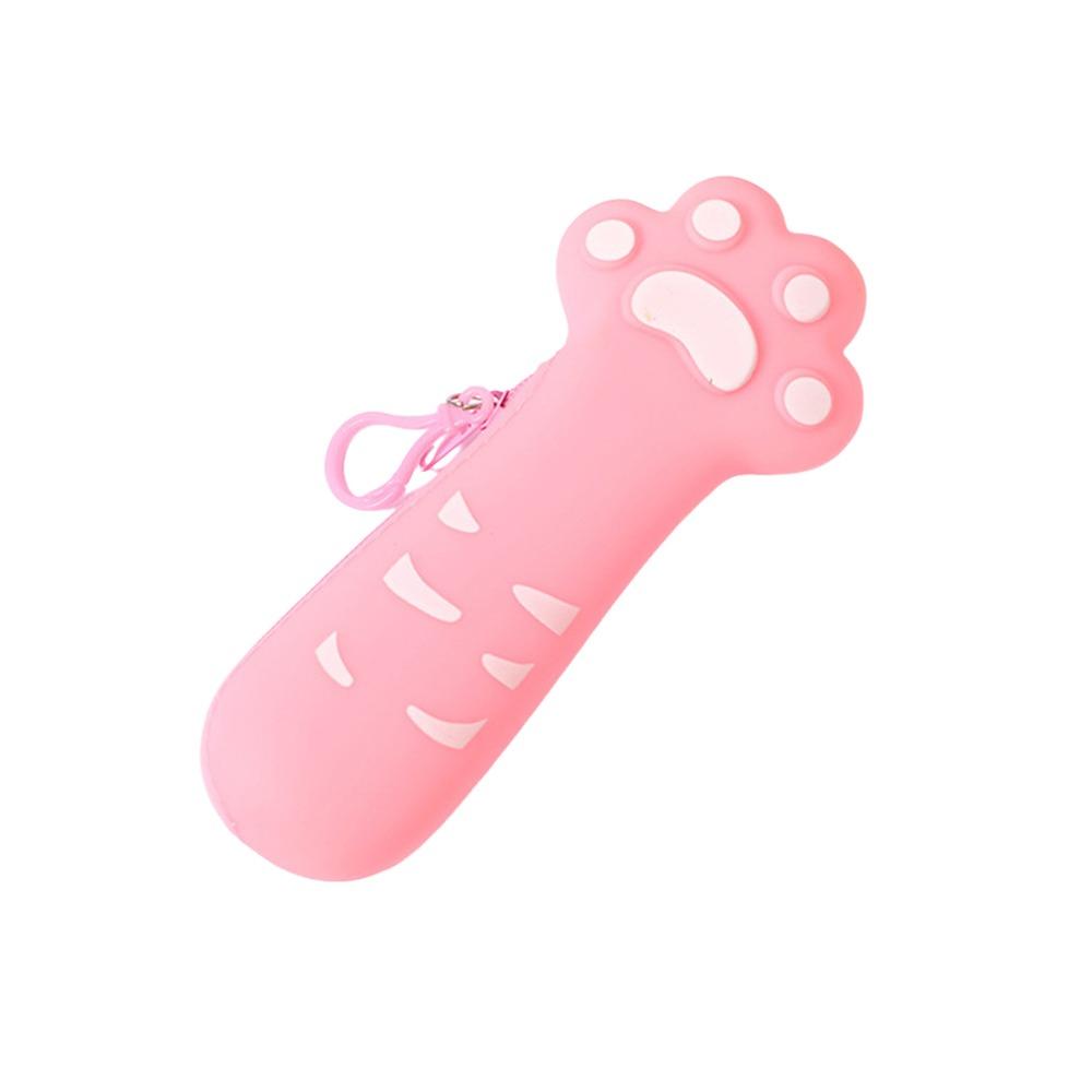 Simulated Fruit Pencil Case Silicone Stationery Pouch Portable Pen Bag  School Office