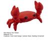 Nostalgie 3D Printed Crab Pen Holder, Cute Portable Cartoon Desk Organizer, Practical Home Decor Stationery Stand Figurine