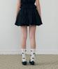 Lulu Shoe Ribbon Cancan Skirt - Black