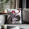 Viral Dduet Night Abyssied Cushion Cover Antidustmite Pillowcase Invisible Zipper Silky Short Plush Sofa Cushion Cover