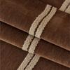 Осенний домашний шенилловый полосатый чехол Funda Sofa Mat Non-Slip Black Sofa Cushion Couch Sofa Covers Mat