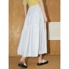 Coolhut French Style A-Line Casual Atmosphere Loose and Versatile High-Waisted Large Hem 2025 Summer Skirt Cake Skirt
