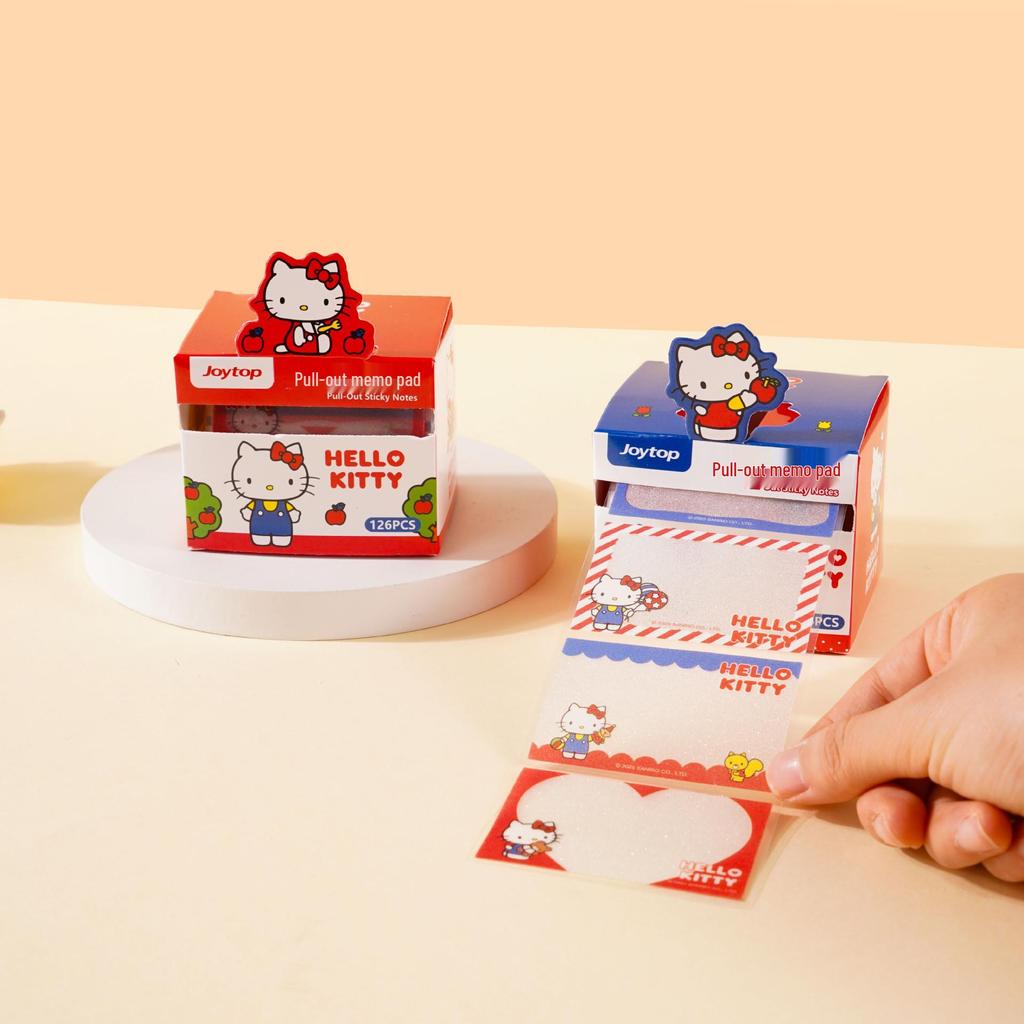 Прозрачный мини-дневник Hello Kitty из ПВХ с милым мультяшным брелоком