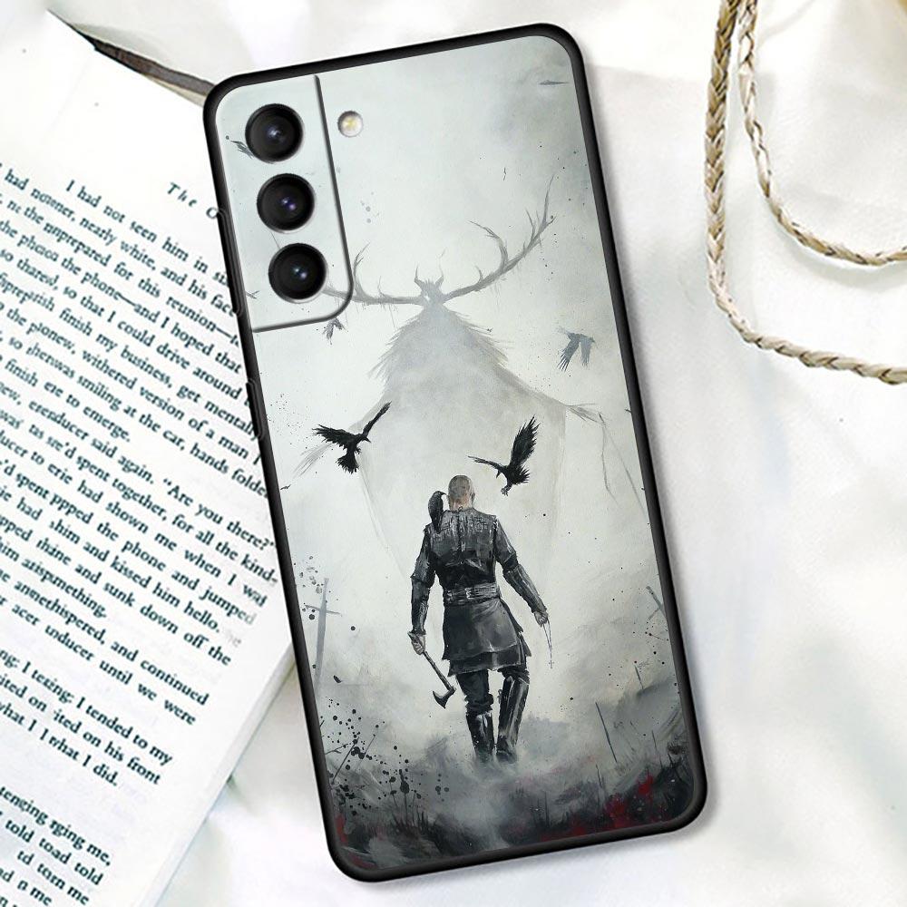 Чехол Vikings TV Show Viking Art для Samsung Galaxy S21 S22 S20 S 21 Ultra FE Plus S7 S8 S9 S10 Plus Lite, чехлы принципиально