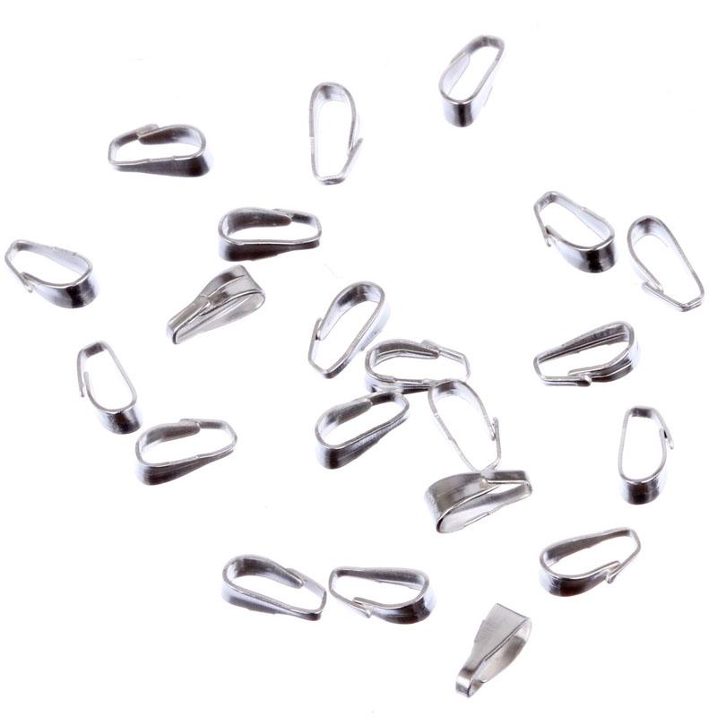 Components Jewelry Finding Melon Seeds DIY Earrings O Shape Pendant 300pcs Pinch Clasp Connectors Supply