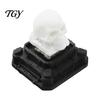 3D Printed Fidget Toy Halloween Clicker for Stress Relief, Pumpkin Skull Ghost Witch Relief Hat Finger Clicker, Push Button Bag Charm