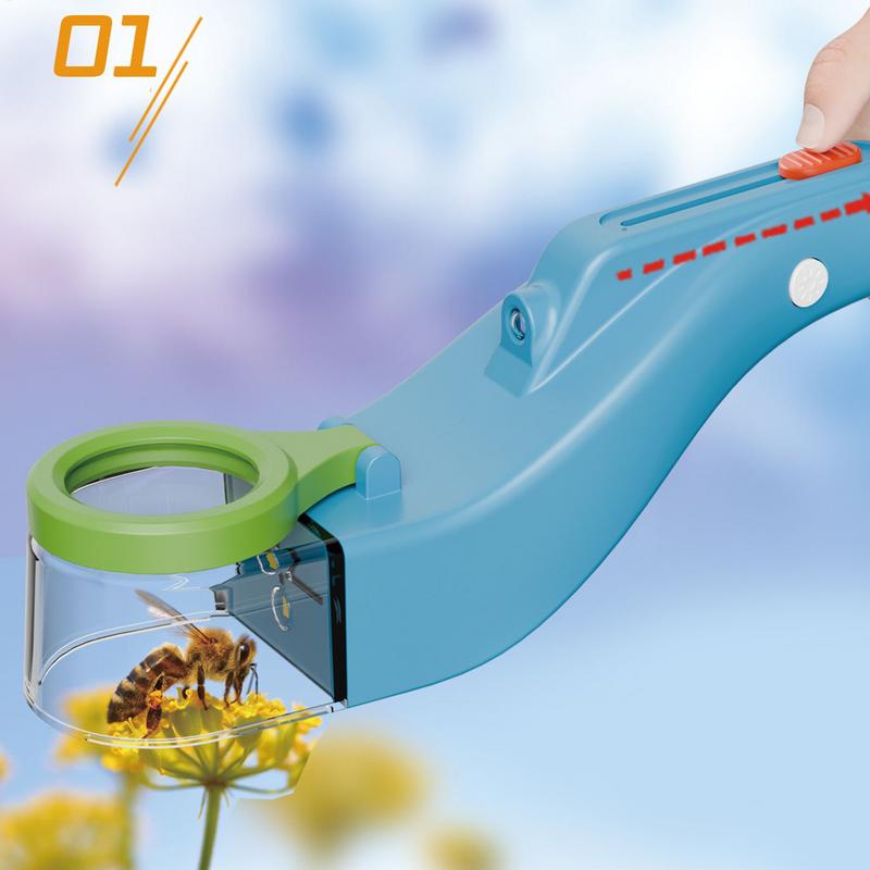 Новый ручной ловец насекомых, ловушка для мух, ловушка для пауков, инструмент для ловли насекомых, зажим для пчел, артефакт для ловли насекомых, ловушка для насекомых
