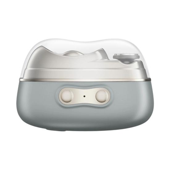 Smart Nail Clipper with LED Light USB Rechargeable Portable Electric Nail Grinder Ergonomic Design Automatic Nail Clipper