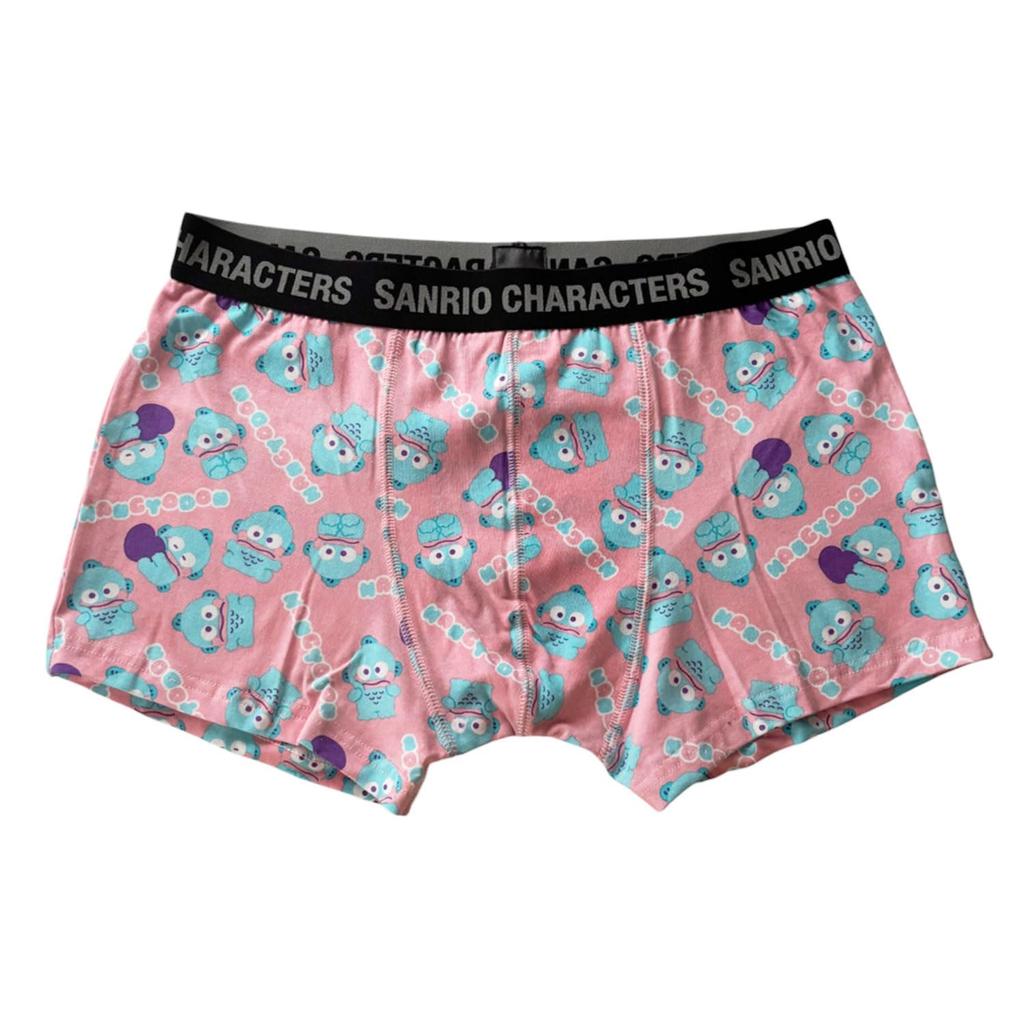 Small Planet Hangyodon Sanrio Men's Boxer Briefs, Punikyukyu Design, Size XL
