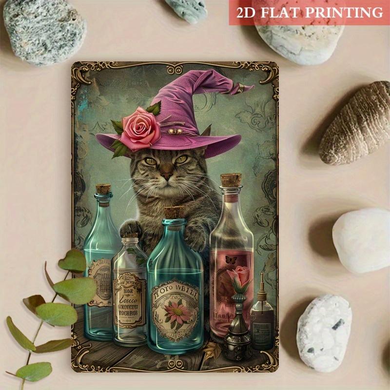 D Flat Retro Iron Metal Signage Find Happiness in Life Wall Decoration Home Decoration Room Decoration Inspiring Motiv