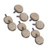 5 Pairs Resin Mute Pads for Smooth Cycling Semi-Metallic Resin Bicycle Brake for Mountain Bik
