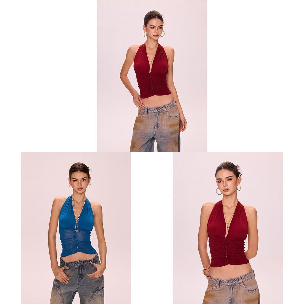 Sexy Girl Winter Bodycon Tank Top With High Elastic Polyester For Night Out Or Clubwear