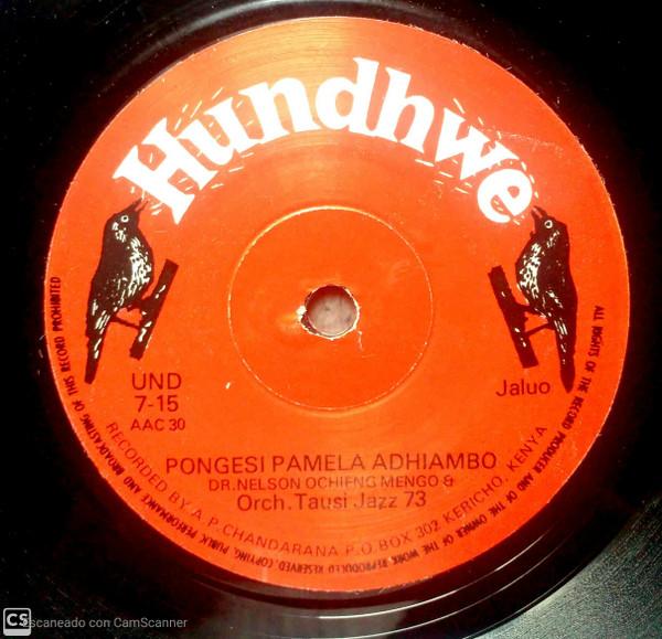 7-дюймовая пластинка ORCH. TAUSI JAZZ 73 Owalo Ero Dwogo Pongesi Pamela Ad UND715 HUNDHWE Кения Мировая музыка Б/у
