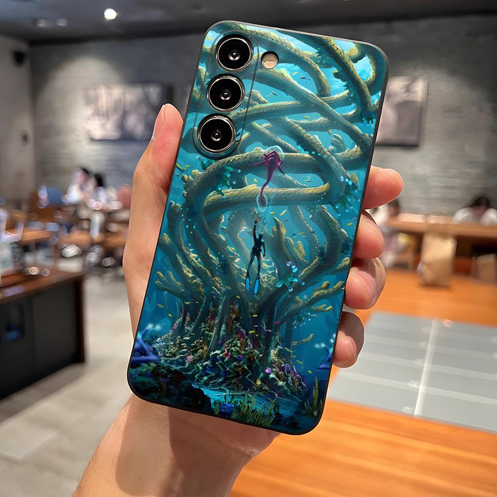Чехол для телефона Subnautica для Samsung S26 S24 Ultra S25 S23 Fe S22 S20 S21 Plus A16 A54 A34 A53 Задняя крышка
