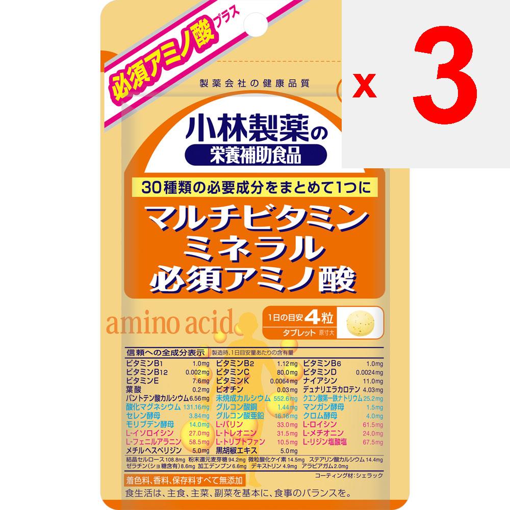 KOBAYASHI Pharmaceutical Kobayashi Pharmaceutical Пищевые добавки Пищевые добавки для поливитаминов Минералы Незаменимые аминокислоты 120