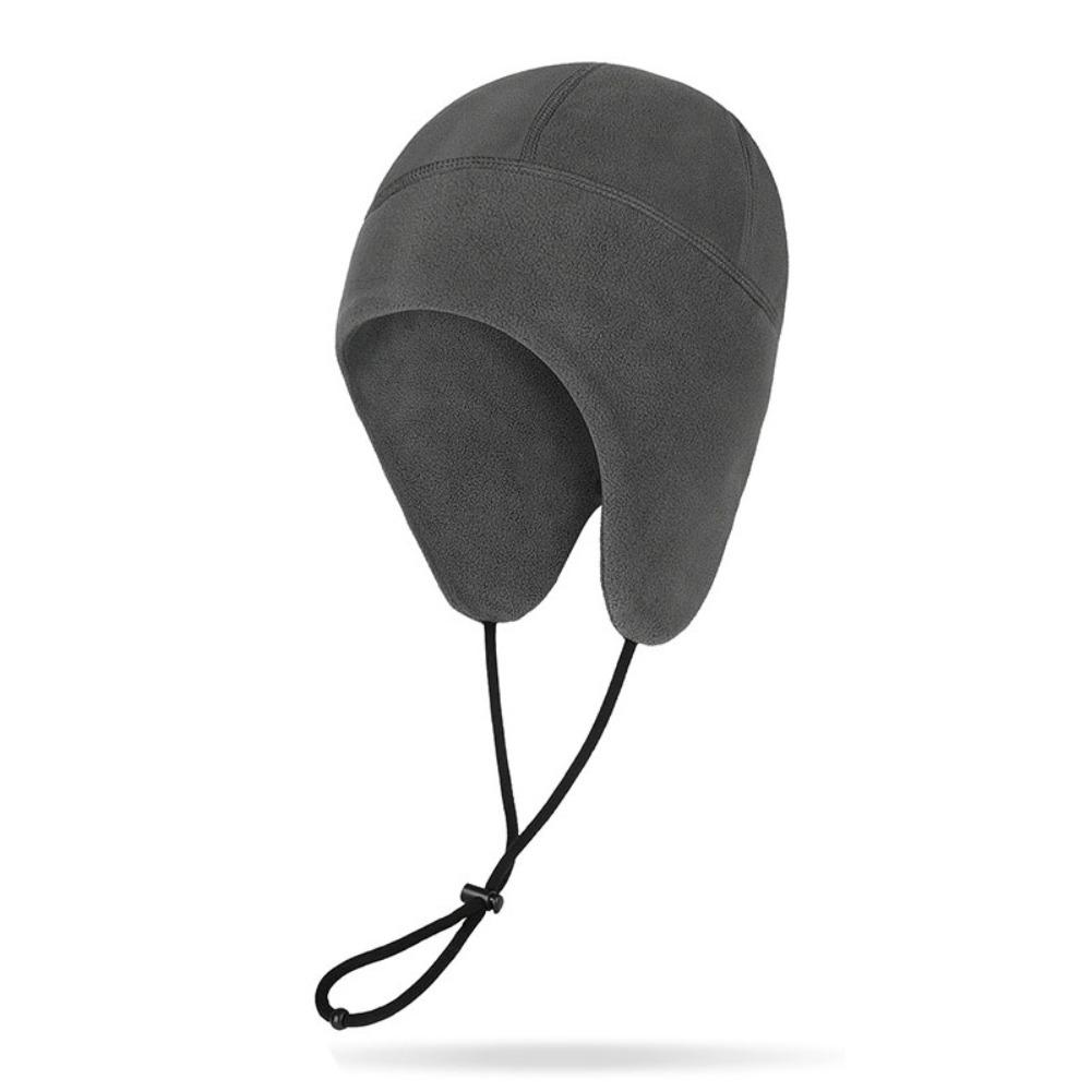 Bonnet Style Winter Fleece Caps Warm Earflap Protection Warm Bicycle Headwear Cycling Headwear Beanie Cap Outdoor Sports