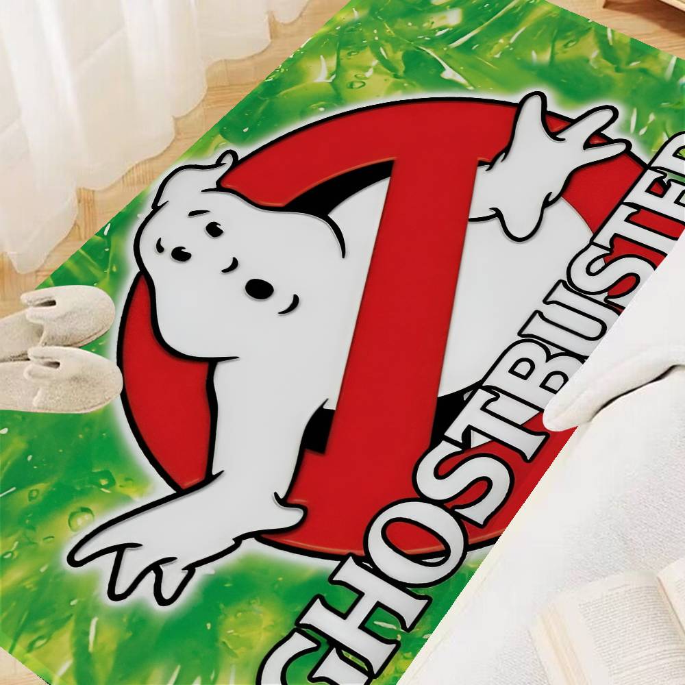 Movie G-Ghostbusters Hallway Carpet Washable Non-Slip Living Room Sofa Chairs Area Mat Kitchen Doormat Area Rug