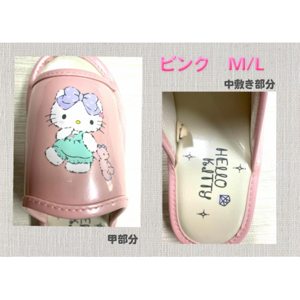 Сандалии Hello Kitty женские с толстой подошвой и подушечкой с милым персонажем HELLO KITTY для дома и улицы, легкие, мягкие, стильные, жемчужно-металлического розового цвета, M