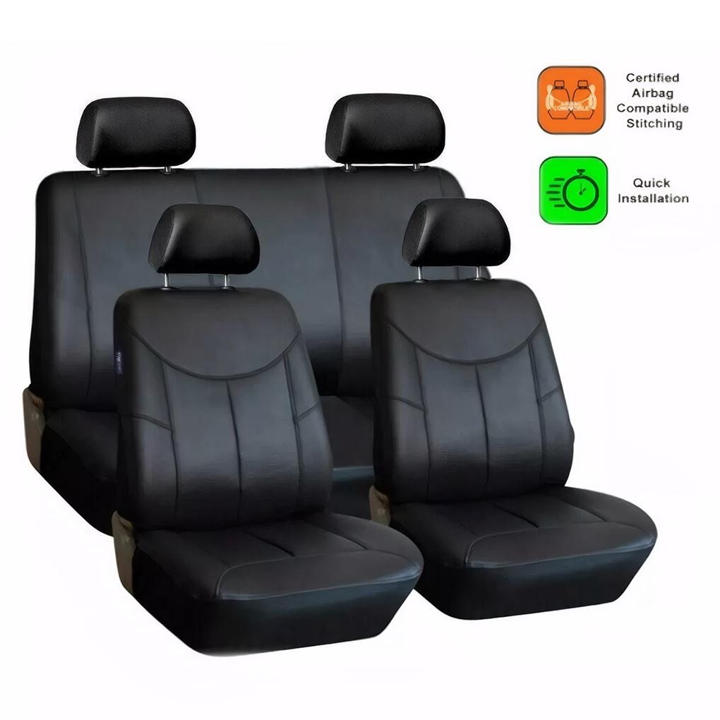 Черный цвет универсальные чехлы для автомобильных сидений эластичные ремни и крючки в комплекте не подходят для автомобилей