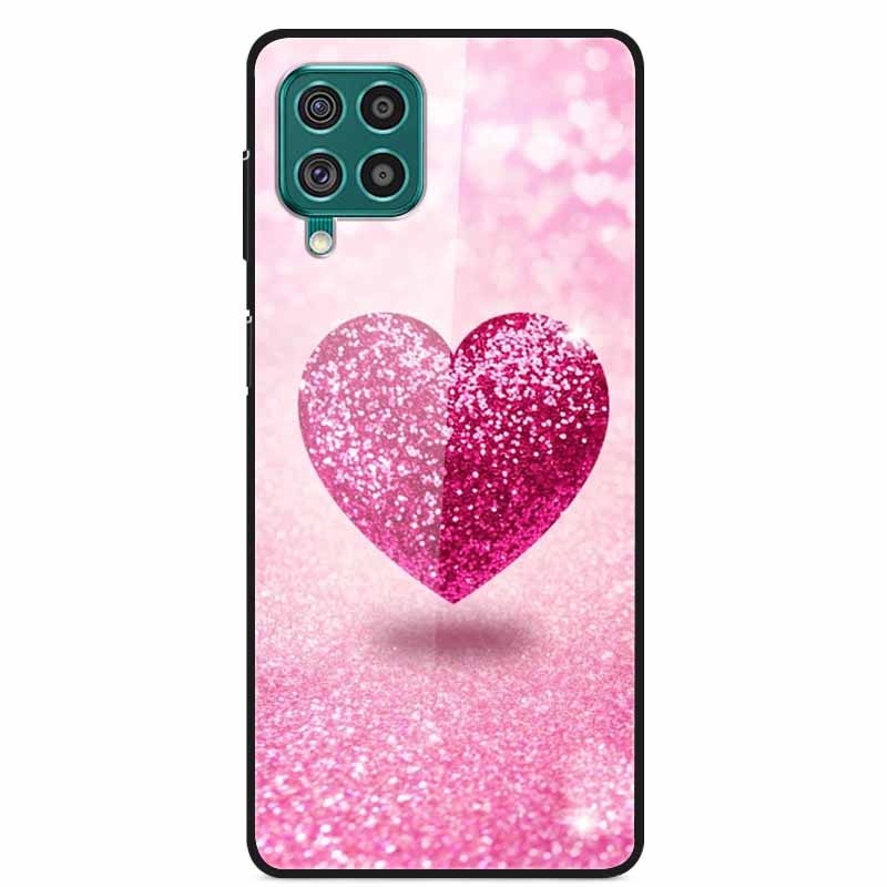 Для Samsung M32 Чехол Закаленное Стекло Жесткая Задняя Крышка Чехол Для Samsung Galaxy A12 A22 M32 Чехол Для Телефона Cover M 32 A 22 Funda Coque