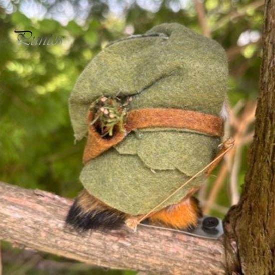 Деревянная фигурка совы, мини-магнитная плюшевая сова, дикая природа, птица, животное, статуэтка для детей, рождественский подарок на День благодарения