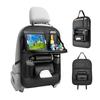 Car chair Organiser, Car Backseat Organiser With Foldable Tray Table, Car Storage