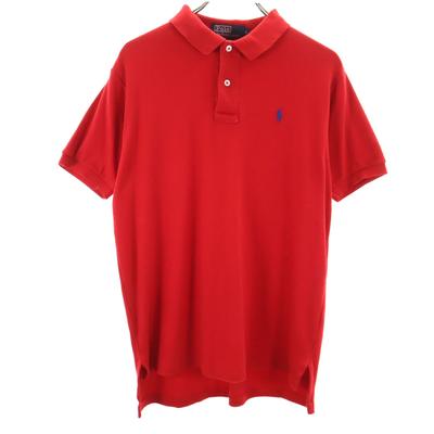 Поло от Ralph Lauren Сделано в США Поло с коротким рукавом L Красный Мужское Б/У