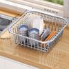 Утолщенная корзина для сушки посуды из нержавеющей стали