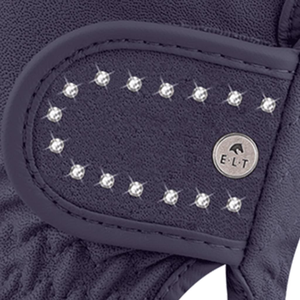 Перчатки WALDHAUSEN из синтетической кожи со стразами, цвет Navy S, цвет Navy S W-GR-3210