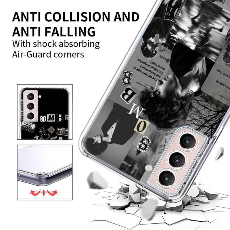 Чехол для телефона Singer S-Sombr для Samsung A16 A26 A36 A56 A17 A15 A25 A35 A55 A14 A24 A34 A54 A04S A05S Galaxy Note 20 10 9 8 A9 A8