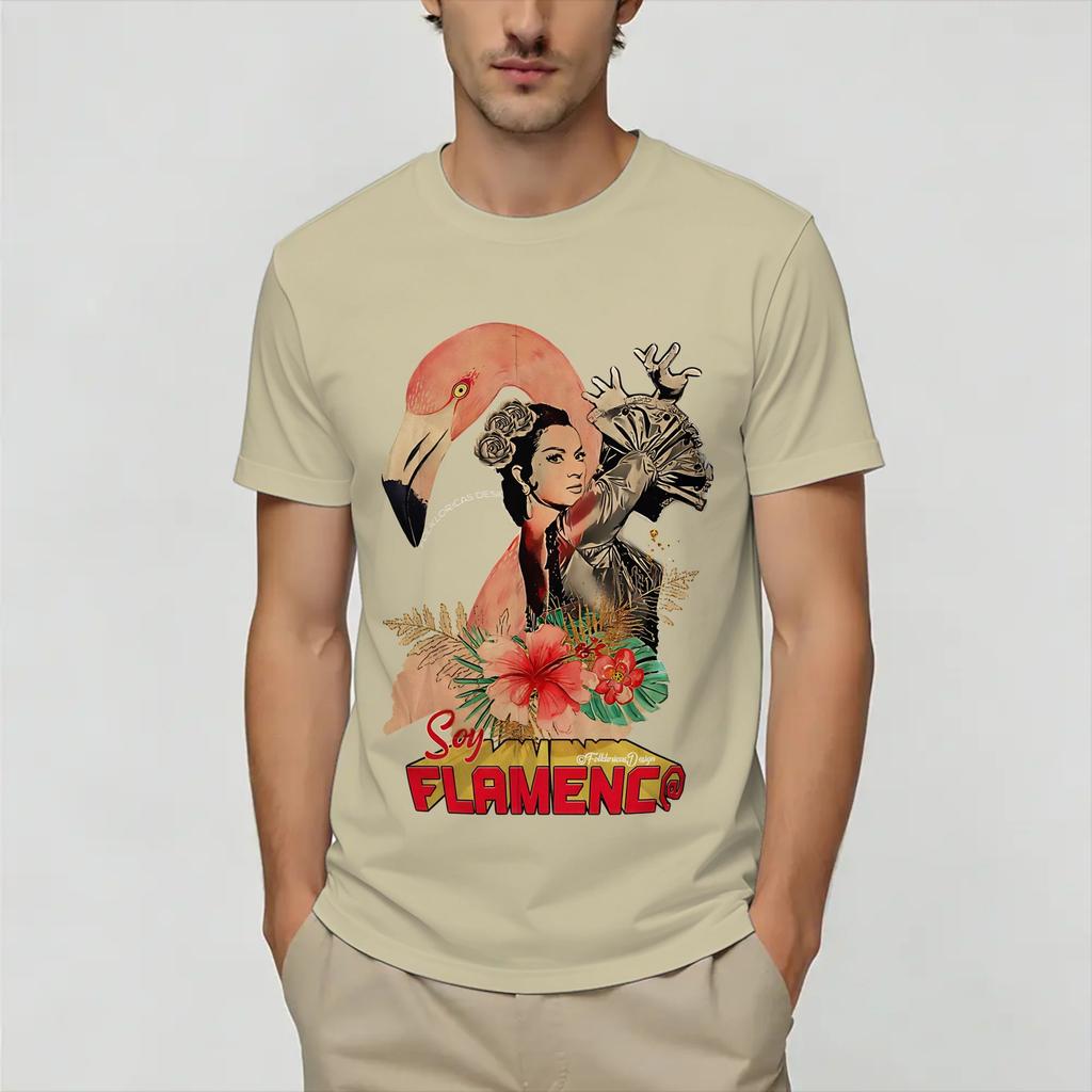 Lola Flores T Shirts Unisex Cotton Vintage TShirt Crewneck Tees Short Sleeve Clothing Gift Idea