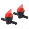 2pcs 1/4" Universal Inline Fuel Shut Off Valve for 698183