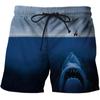 Carp Fish Graphic Beach Shorts Men 3D Swimming Board Shorts Beach Running Shorts Summer Surfing Beach Casual Loose Pants