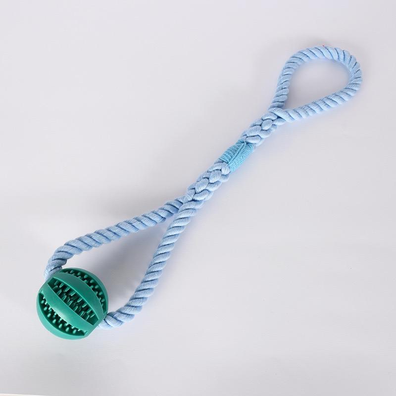 2025 New Hand Knitting Pet Interactive Movement Toys Dog Chew Rope Teeth Cleaning Toy For Pet Products