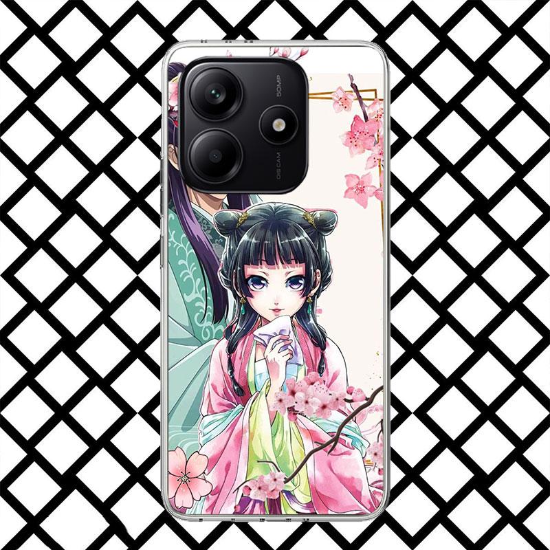 A-Apothecary D-Diaries Аниме Чехол для телефона для Xiaomi Redmi Note 15 14 14S 13 12 12S 11 Pro Plus 11E 11T 11S 10S 5G Мягкий чехол Fund