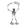 Exaggerated Skull Skeleton Hand Chain Retro Style Goth Punk Jewelry Skeleton Hand Bracelet  Unisex
