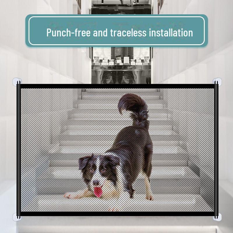 Pet Shop Punch-Free Pet Fence: Дверь, защищающая от кошек, изоляция лестниц, барьер для защиты от собак